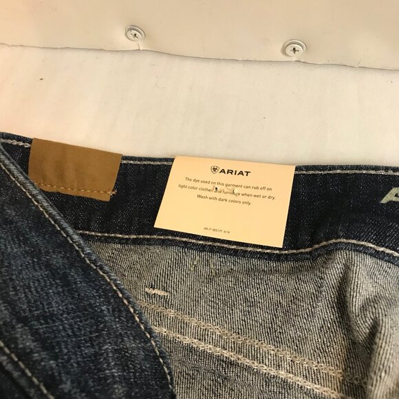 ARIAT WOMENS PERFECT RISE BOOT CUT JEANS SIZE 33S NWT - Picture 8 of 10